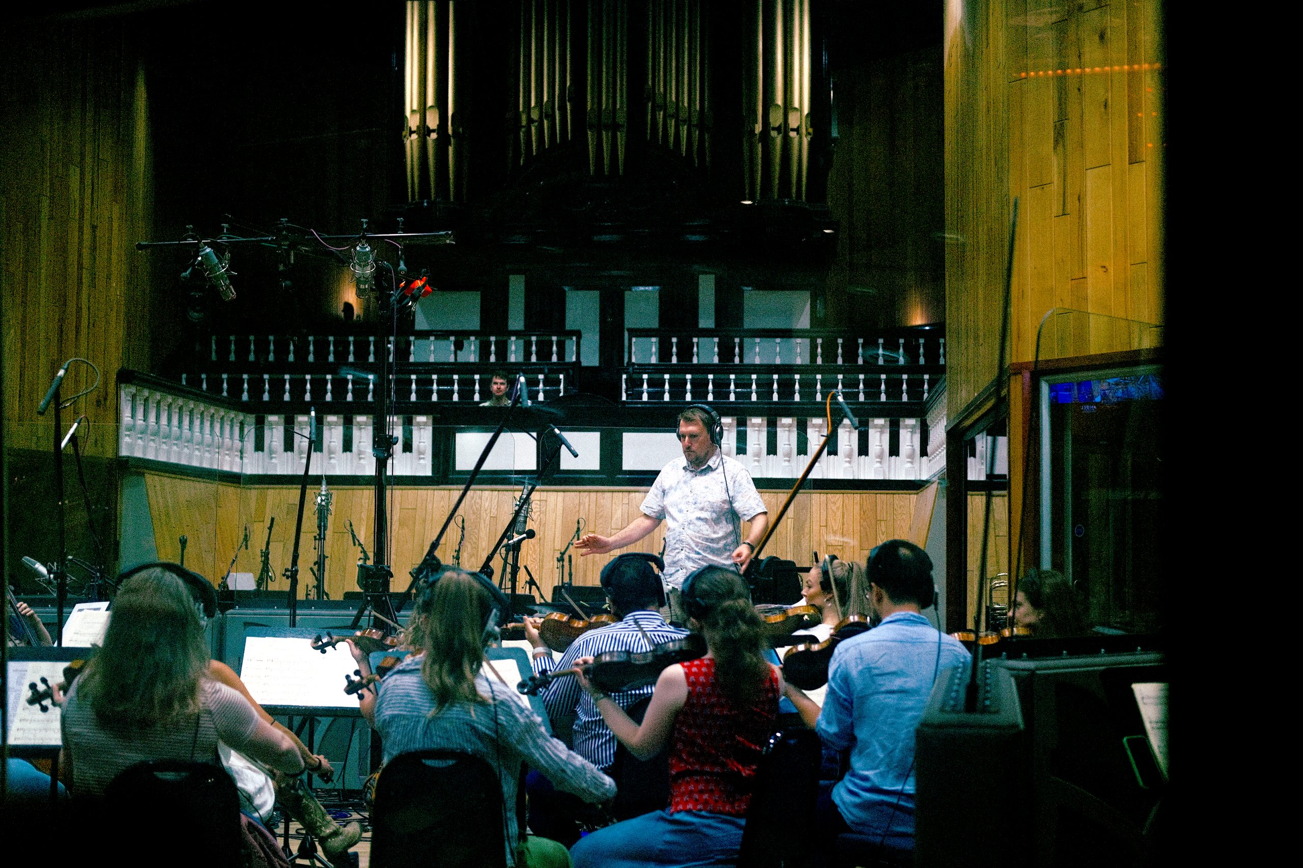 In session at Angel Studios